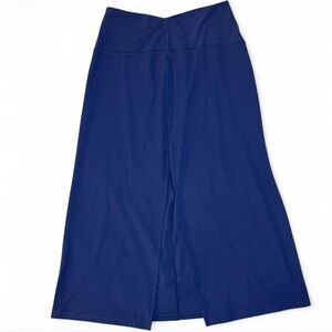 Aerie Navy Pencil Skirt